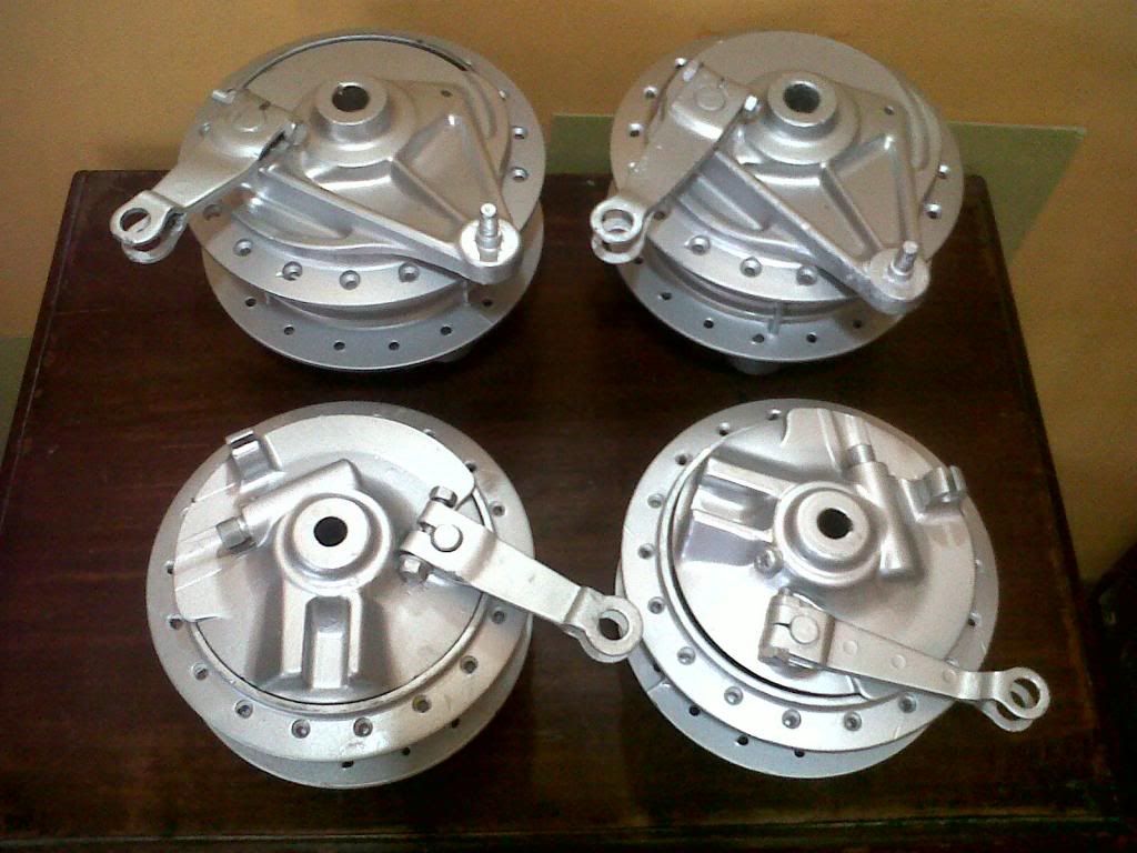 tromol dan panel rem cb depan belakang tromol dan panel rem cb depan belakang