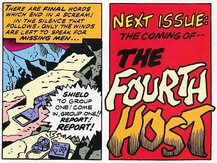 Next Issue: The Coming of -- THE FOURTH HOST