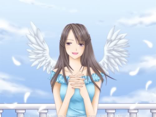 Angel Happiness girl
