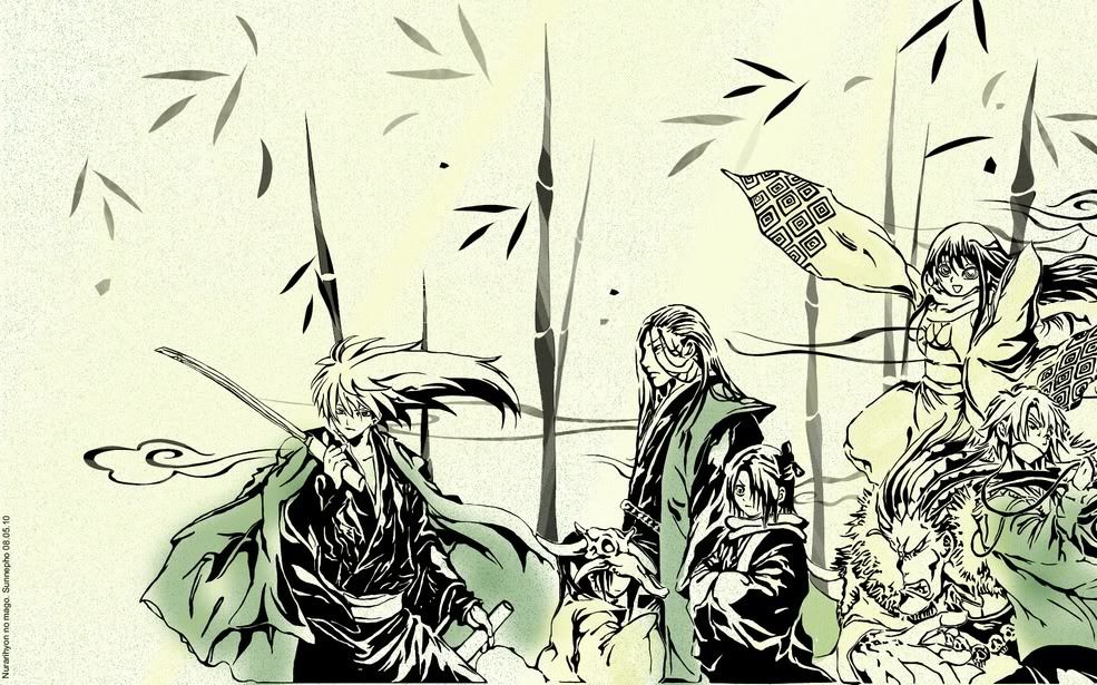 nurarihyon no mago8, Nura: Rise of the Yokai Clan, known in Japan as Nurarihyon no Mago (ã�¬ã��ã��ã�²ã��ã��ã�®å­«, "Nurarihyon's Grandchild") is a manga series written and illustrated by Hiroshi Shiibashi.