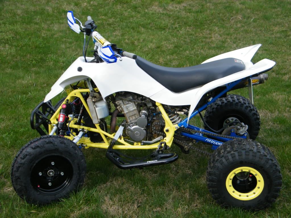 iShock ATV Kawasaki KFX 400 2/" Stainless Steel Braided Front Brake lines