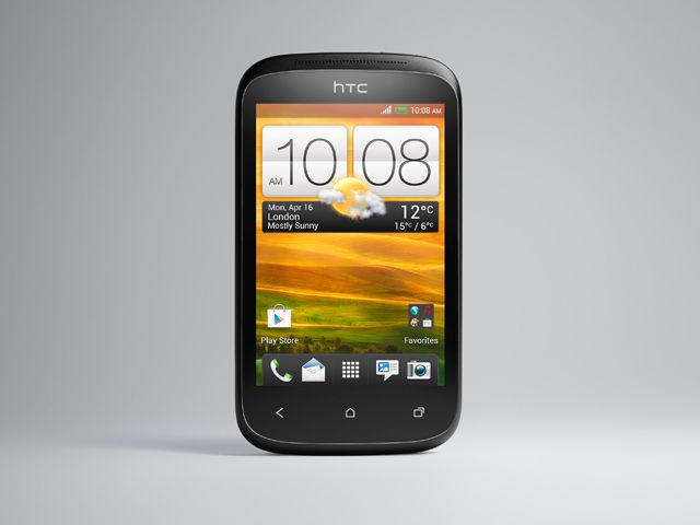 HTC Desire C FRONT BLACK RGB web2 - HTC launches entry-level Desire C smartphone