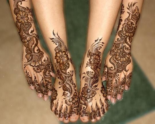 Mehndi Patterns arabic bridal indian pakistani - Mehndi of the day *~2nd july 2012~*