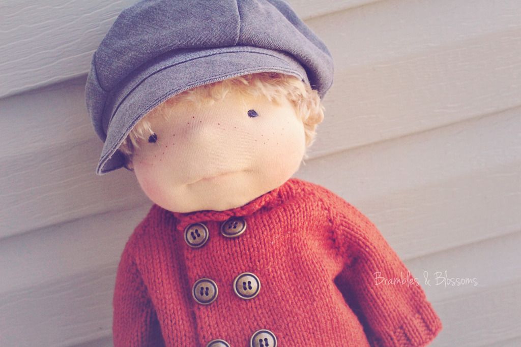 Gilbert, a 20" doll by Brambles & Blossoms