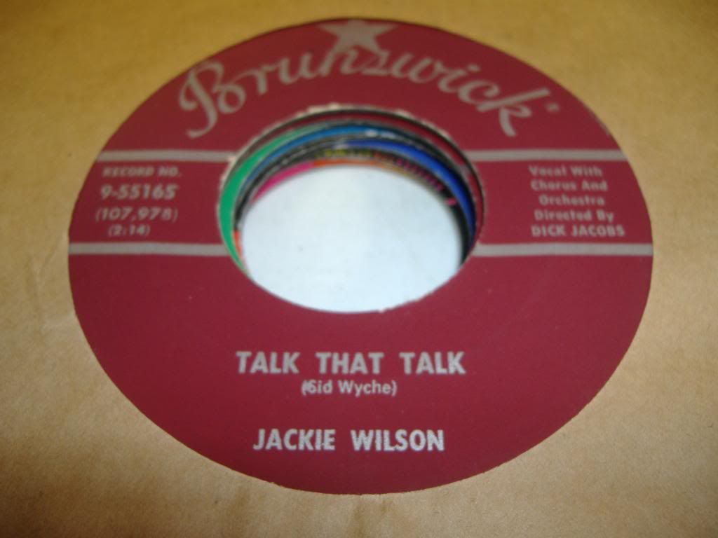 JACKIE WILSON - Talk That Talk (only You,only Me)