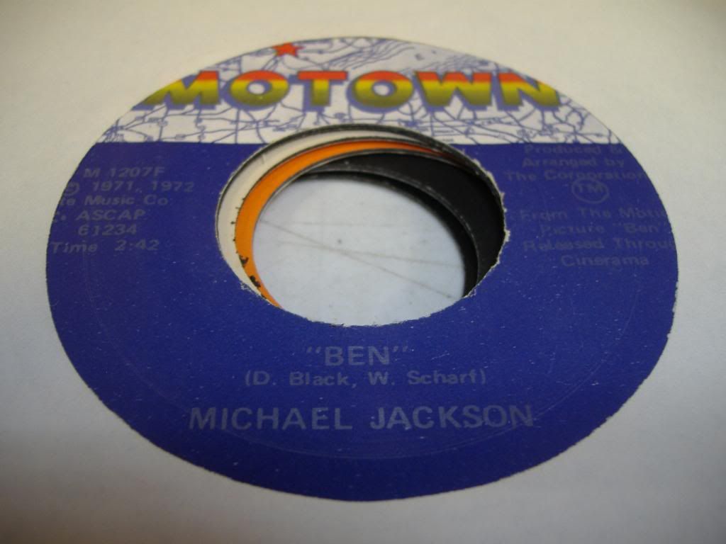 MICHAEL JACKSON - Ben (you Can Cry On My Shoulder)