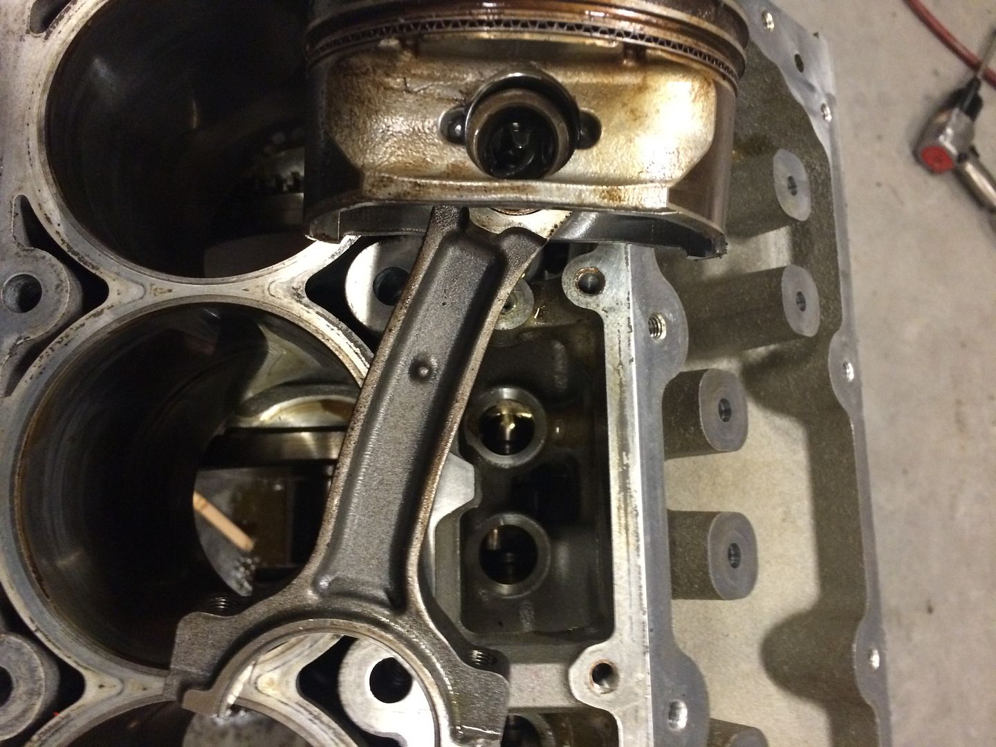 Hydrolocked LS3 bent rod and broken piston LS1TECH Camaro and