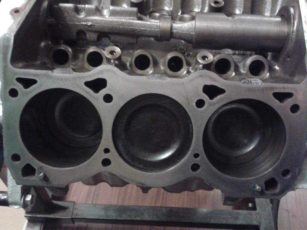 about 3800 dodge cam bearing delete balance shaft oil holes and sanding