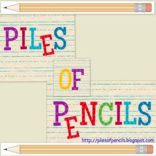 Piles of Pencils
