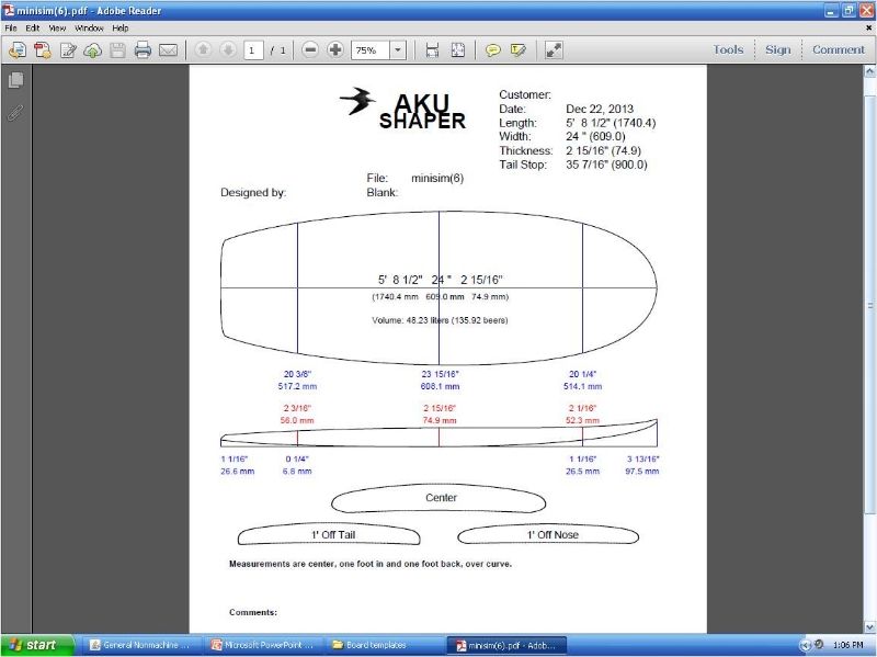 aku shaper fish template aku shaper fish template